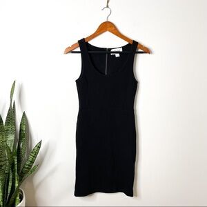 Ganni Black Noon And Night Sleeveless Sheath Dress